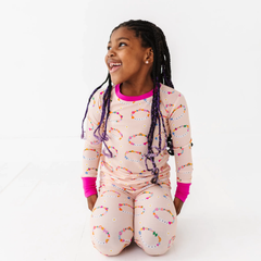 In My Bestie Era Bamboo Ribbed Toddler/Big Kid Pajamas