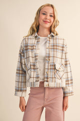 TWEEN KIDS GIRLS SHORT SHACKET (7-14)