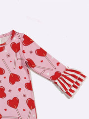 Heart Lollipop Baby Romper