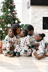 Matching Family Two-Piece Pajama Set_Christmas Cookies -100% Organic Cotton