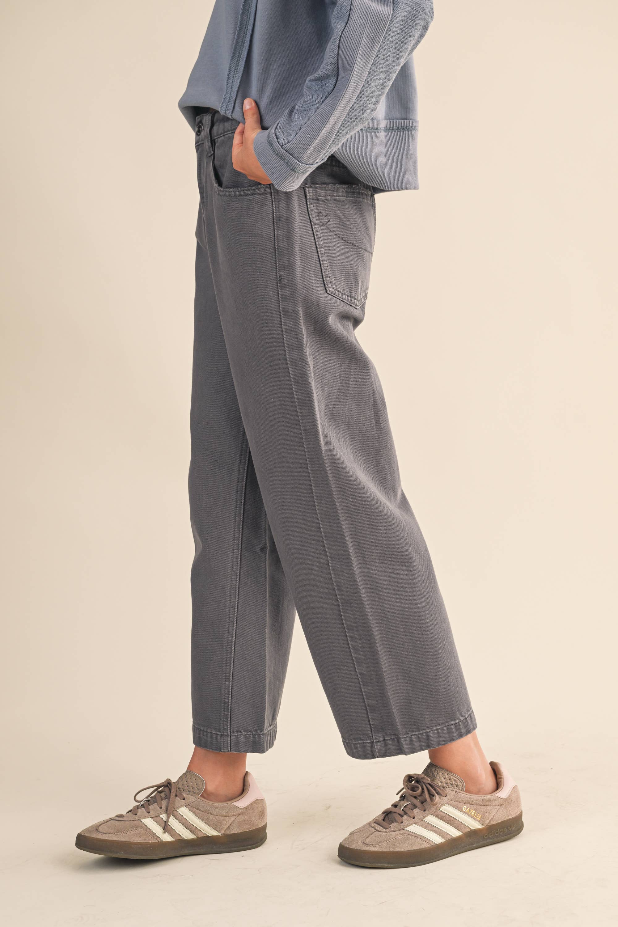 TWEEN KIDS GIRLS BARREL PANTS (7-14)