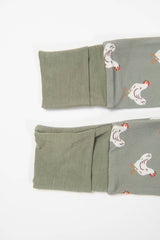 Sage Chickens Bamboo Baby Zippy