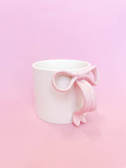 Pink Bow 15oz Ceramic Coffee Mug