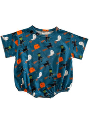Bamboo T-Shirt Bubble, Broomstick Friends Midnight