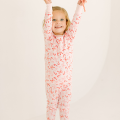Candy Cane Lane Long Pajamas