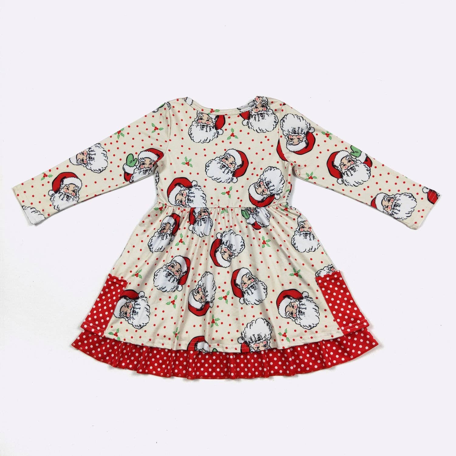 Kris Kringle Sprinkle Girls Dress