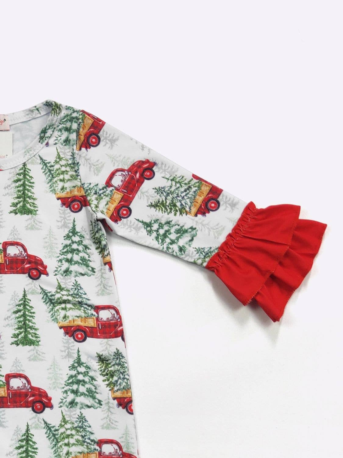 Hauling Holiday Cheer Baby Romper