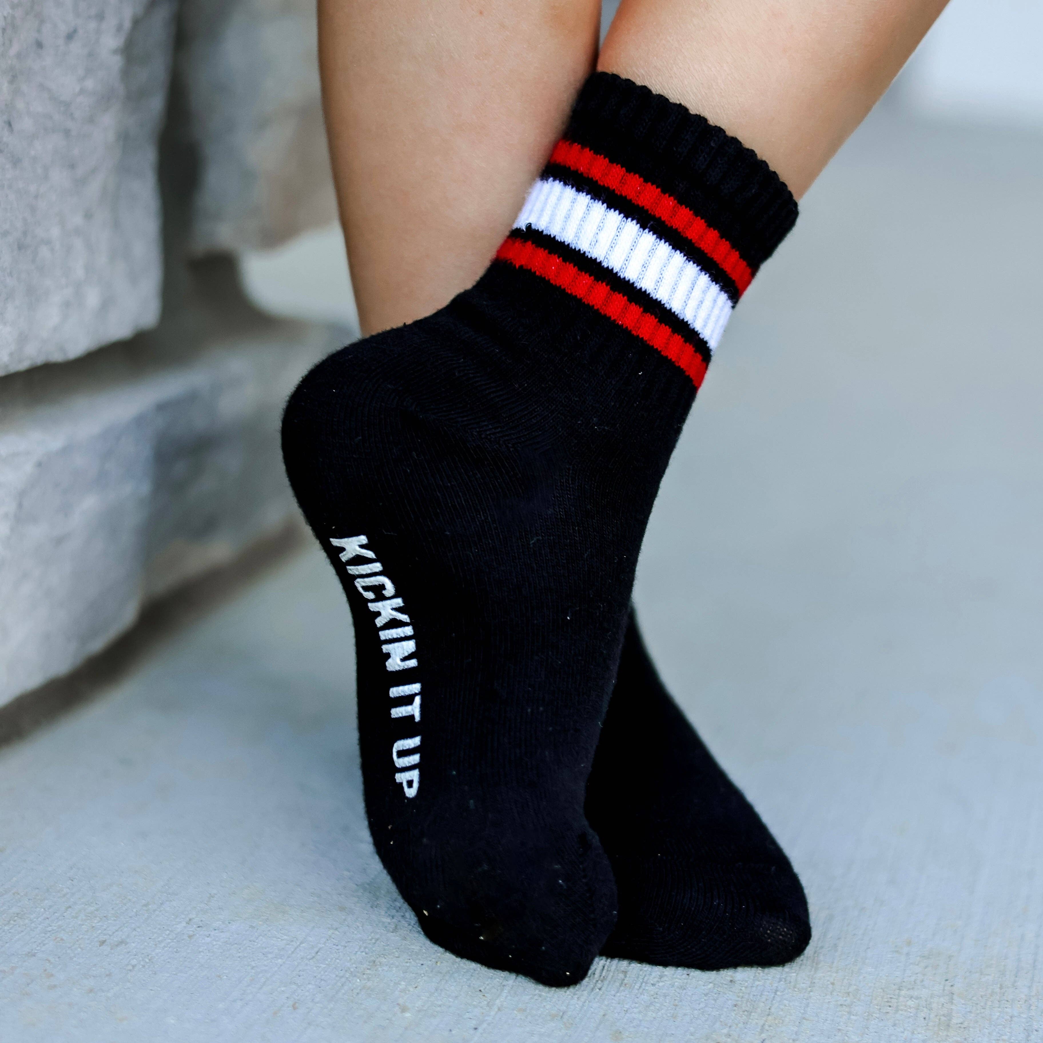 Boy Socks - Red/Black