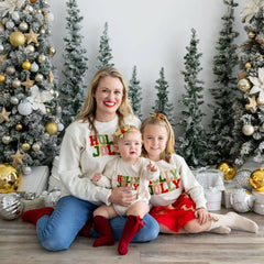 Holly Jolly Patch Christmas Long Sleeve Romper - Baby