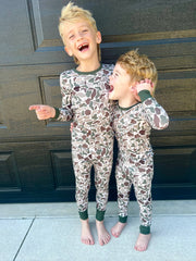 Camo, Hunting, Bamboo Pajamas