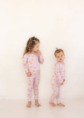 Bow | Bamboo Two Piece Pajamas