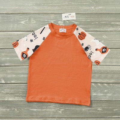 Halloween Boy Top Short Sleeves